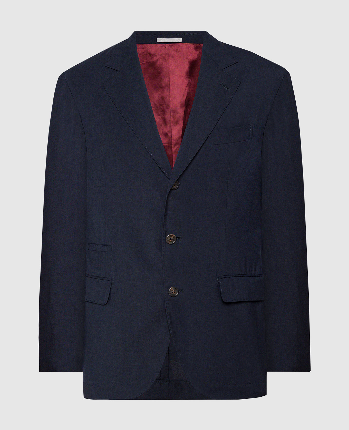 

Blue wool and silk jacket Brunello Cucinelli