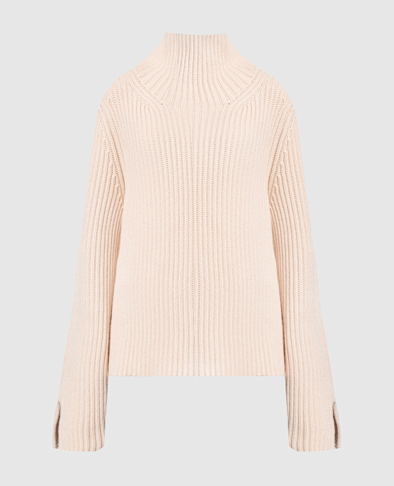 

Light beige cashmere sweater Khaite