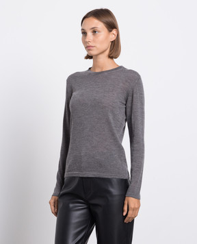 Babe Pay Pls Gray cashmere longsleeve MD869L1318430R