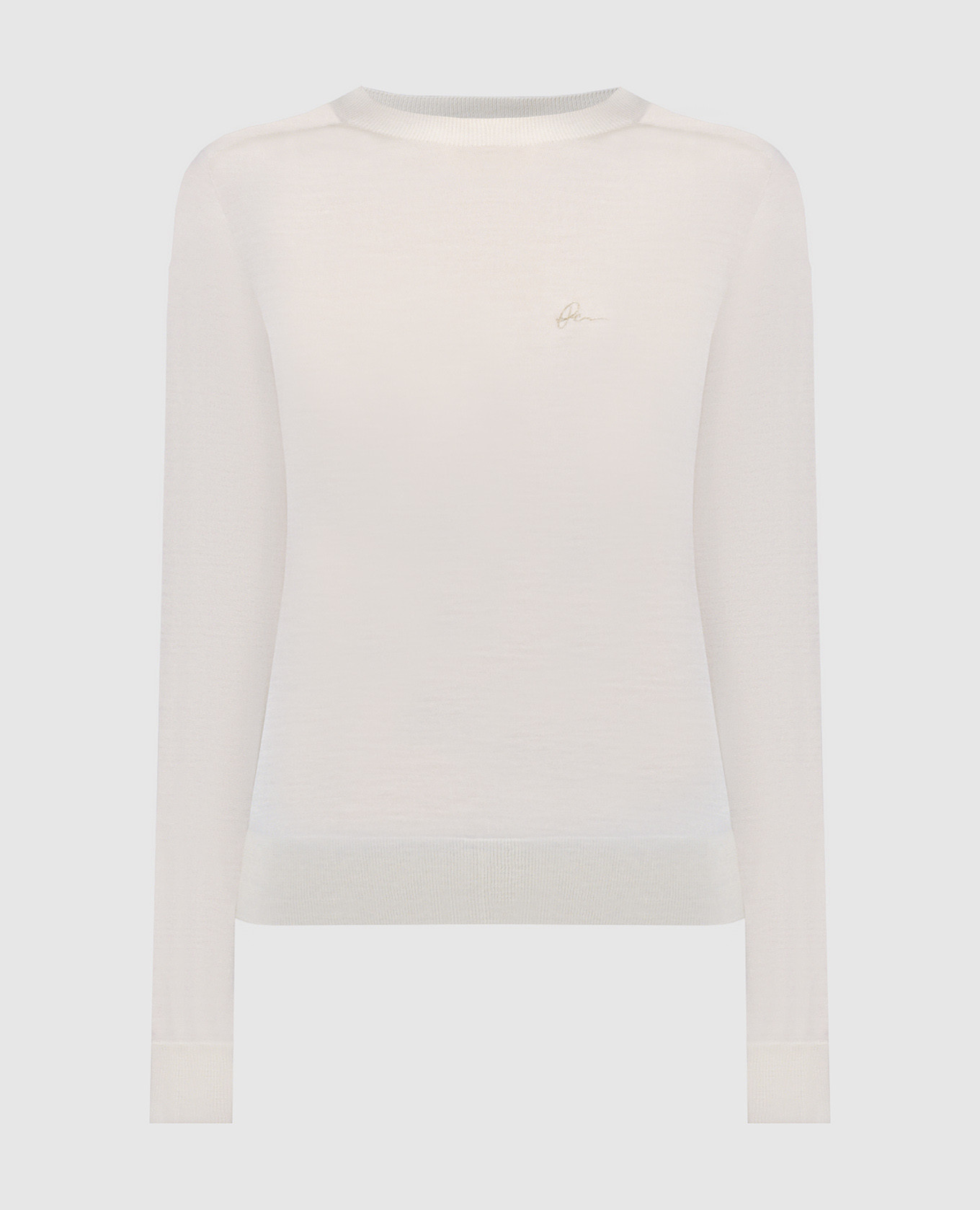 

Yellow wool jumper with logo Peserico, Желтый