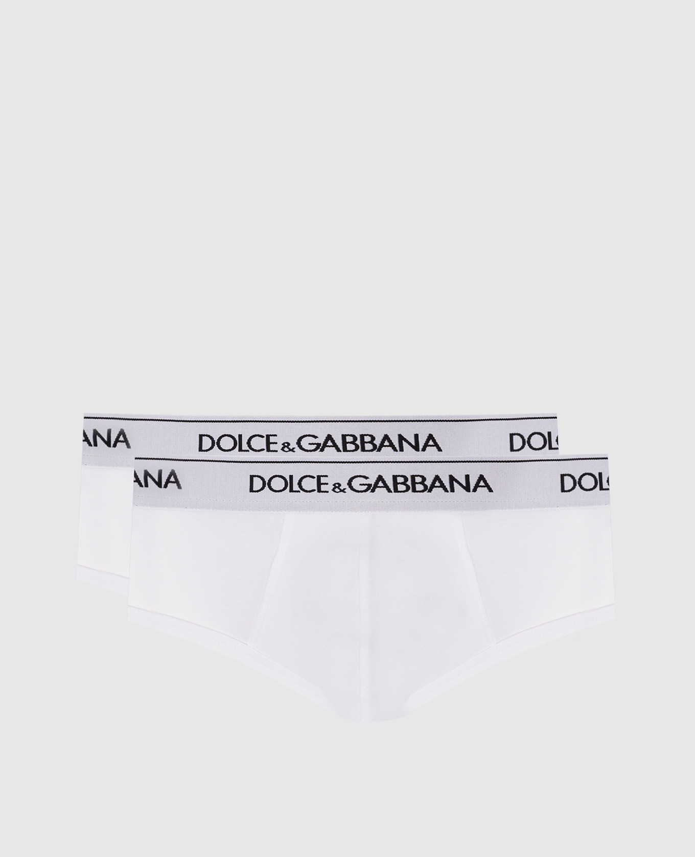 

Set of white briefs with logo Dolce&Gabbana