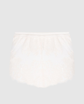Ermanno Scervino White panties-shorts with lace D434Y303BRP