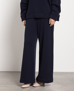 The Row Blue Boden Pant made of wool 6511K425