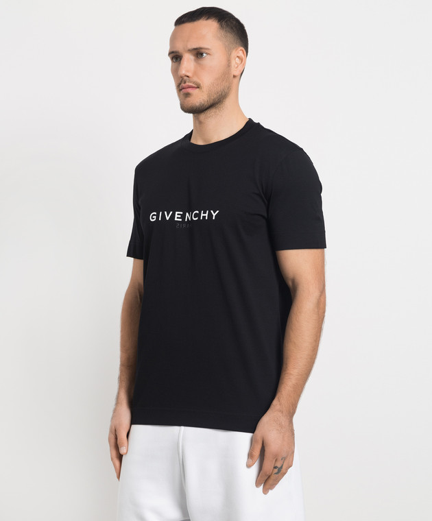 Czarny T-shirt z logo Givenchy - Vitkac Polska