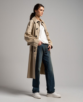 Maison Margiela Blue jeans with a distressed effect S51LA0172S30876