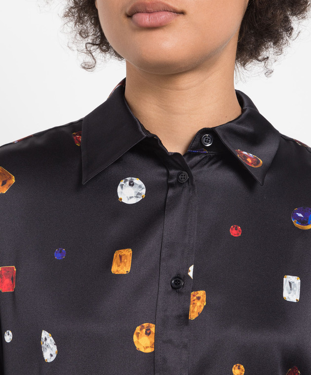 Haut En Soie Sportmax Code - Taille S, Occasion Très Bon état, Couleur Noir, Style Ultra Féminin Et élégant