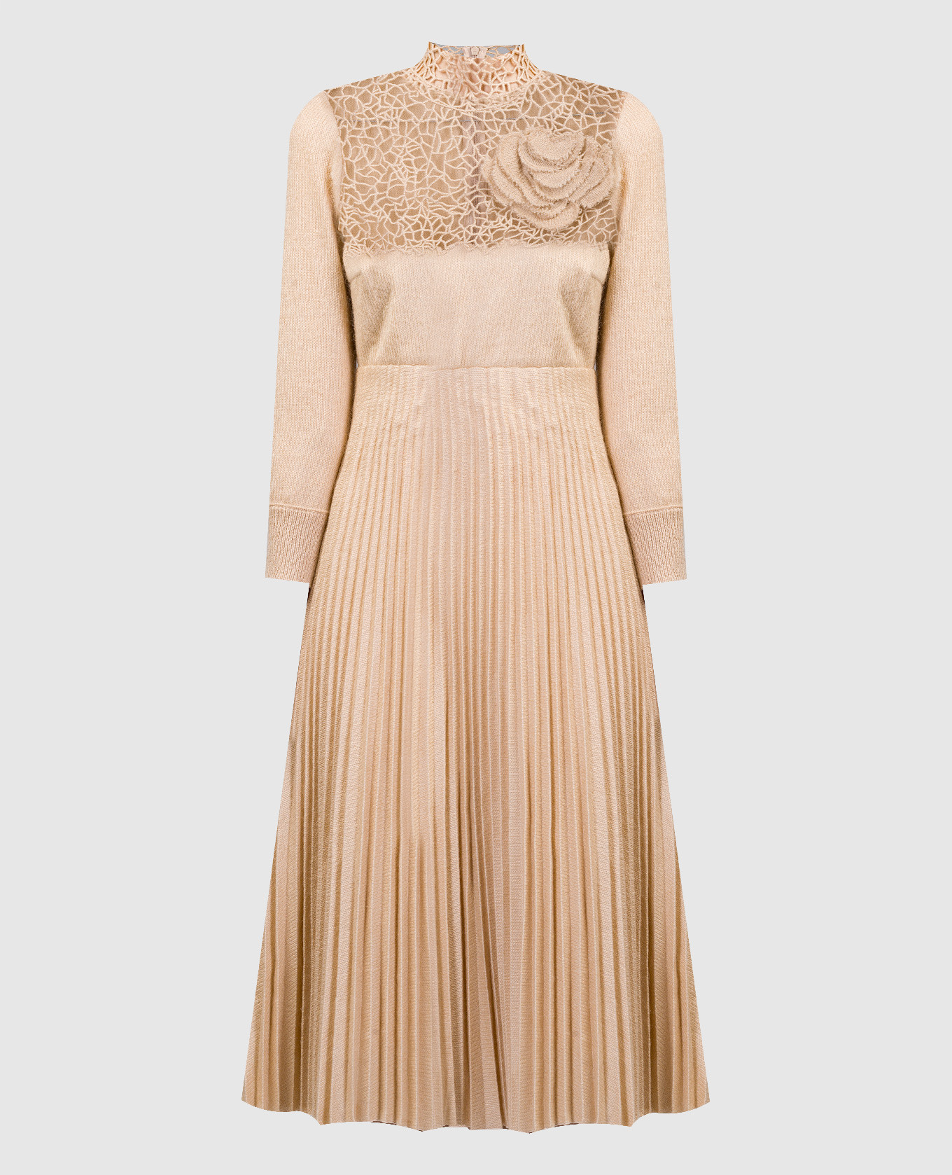 

Beige pleated dress Ermanno Scervino