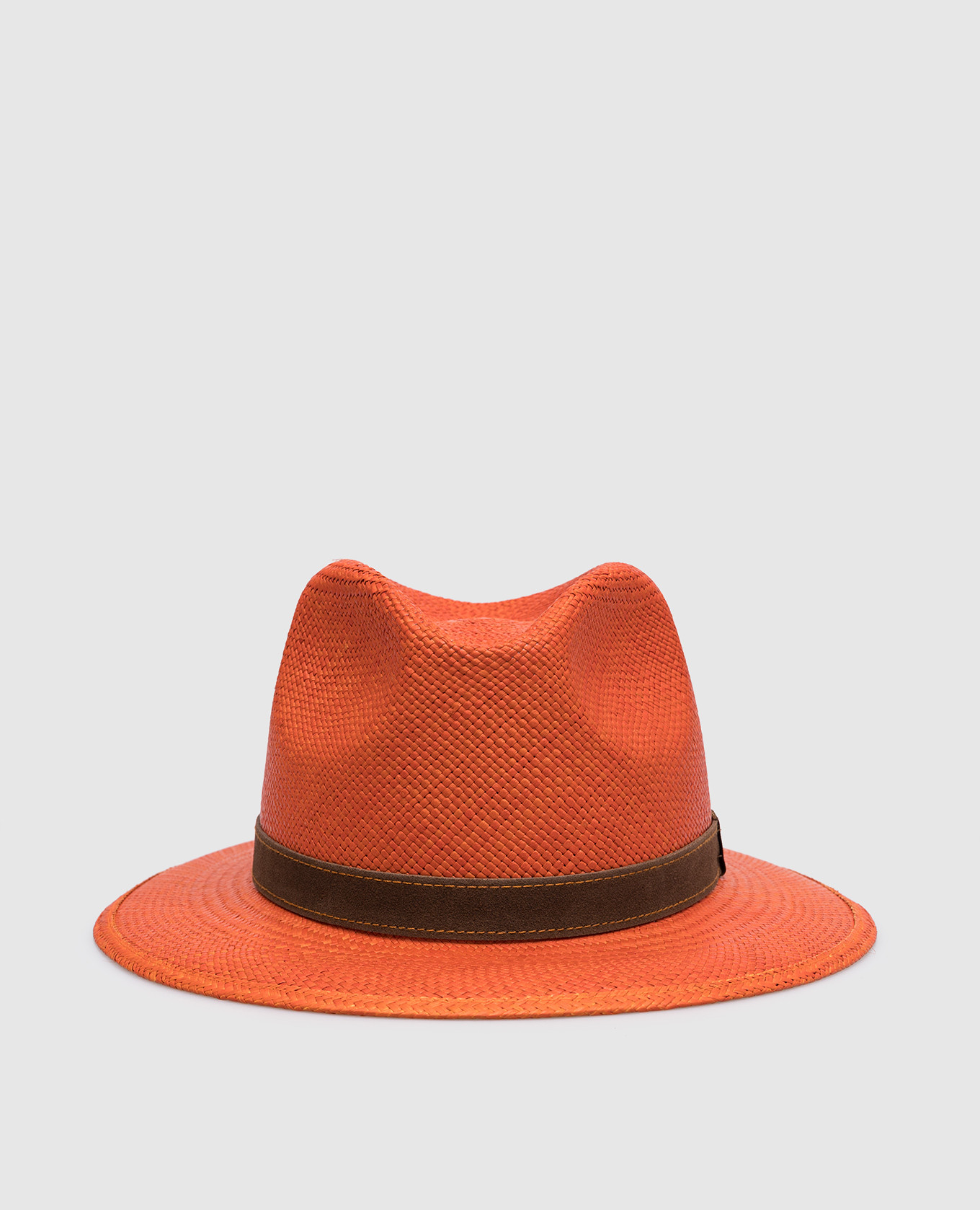 

Orange Straw Country Hat Borsalino