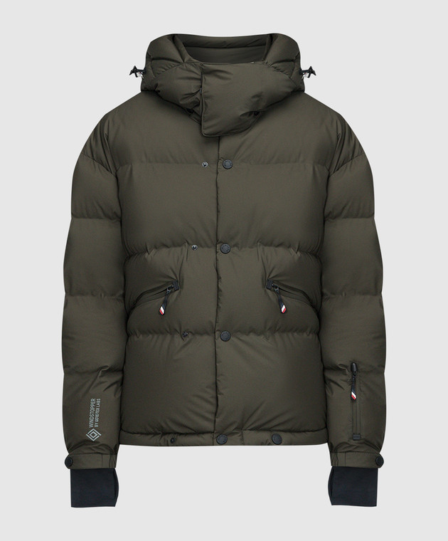 新品Moncler GRENOBLE ski 板 MONCLER GRENOBLE Rodenberg Canvas-Panelled Logo-Appliquéd Quilted