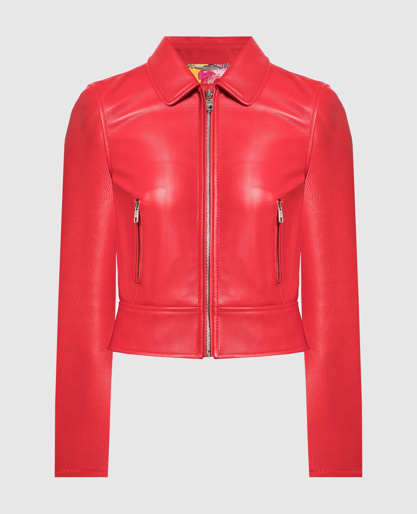 

Red leather jacket Dolce&Gabbana