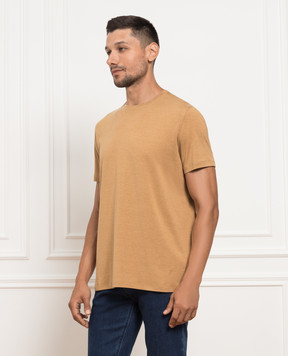 ISAIA Light brown T-shirt MCI154JP001