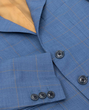 Stefano Ricci Checked wool jacket for children Y1SF732900HC5088jack