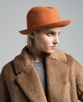 Borsalino Orange Claudio Traveler hat 390330