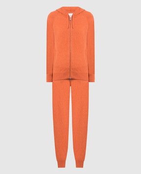 Babe Pay Pls Orange cashmere tracksuit MD9691307341PF