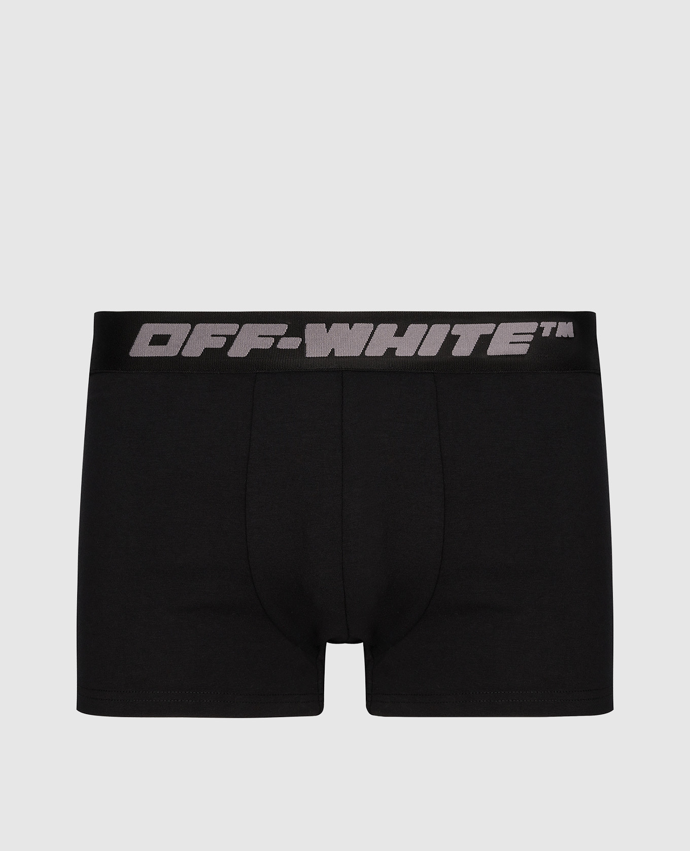 

Black boxer briefs with a logo pattern Off-White