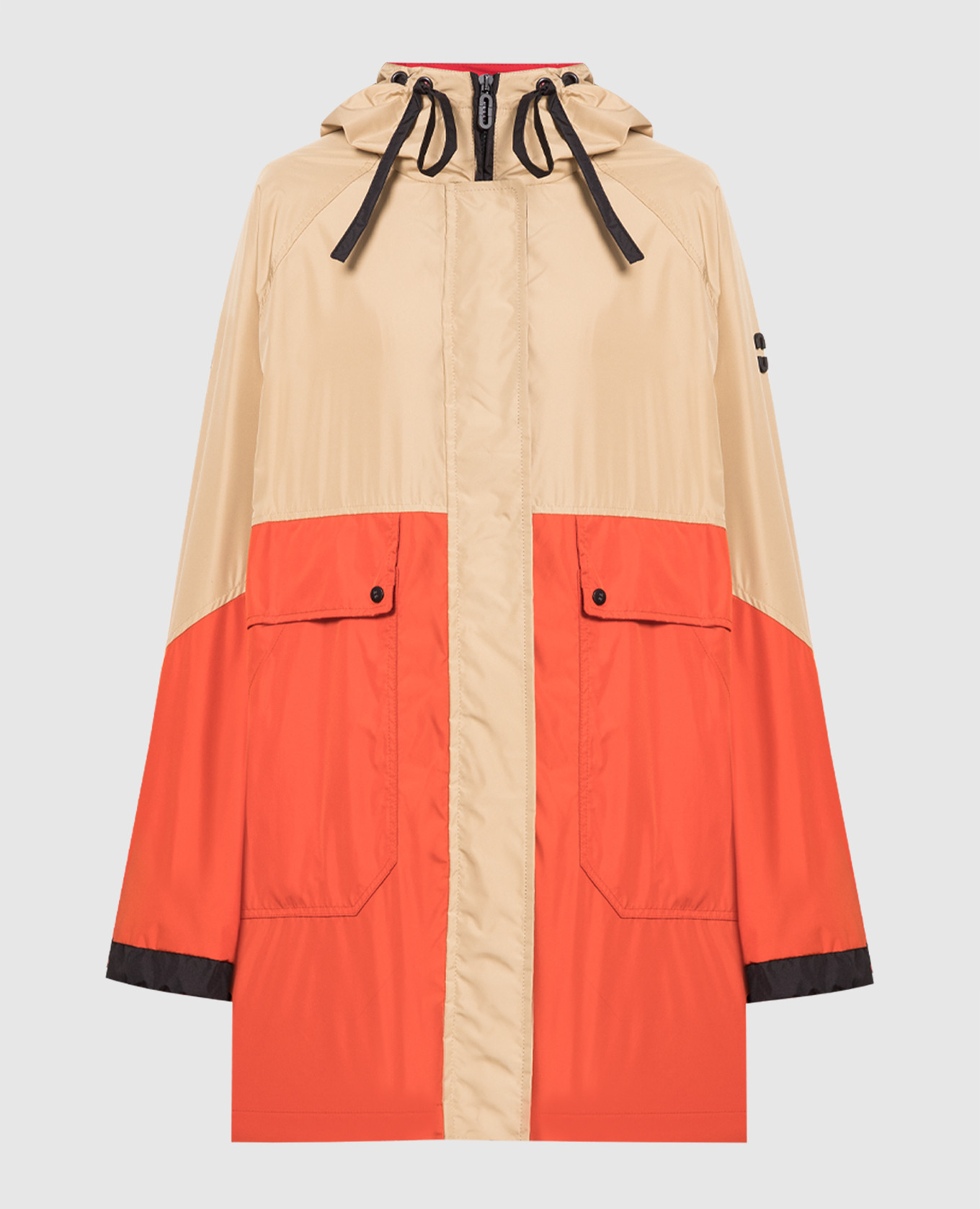 

Pelliccia orange windbreaker Stilnology