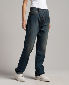 Maison Margiela Blue jeans with a distressed effect S51LA0172S30876