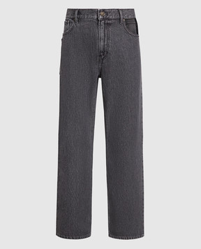 Gauchere Gray boyfriend jeans with cutouts M12333030176