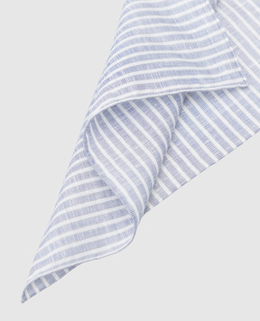 Stefano Ricci Striped baby scarf YFZ25L1667