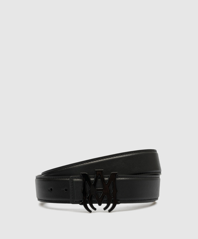 AMIRI ブラック ベルト AMIRI Core Logo Buckle Belt Black/Black/Gold-tone メンズ - JP