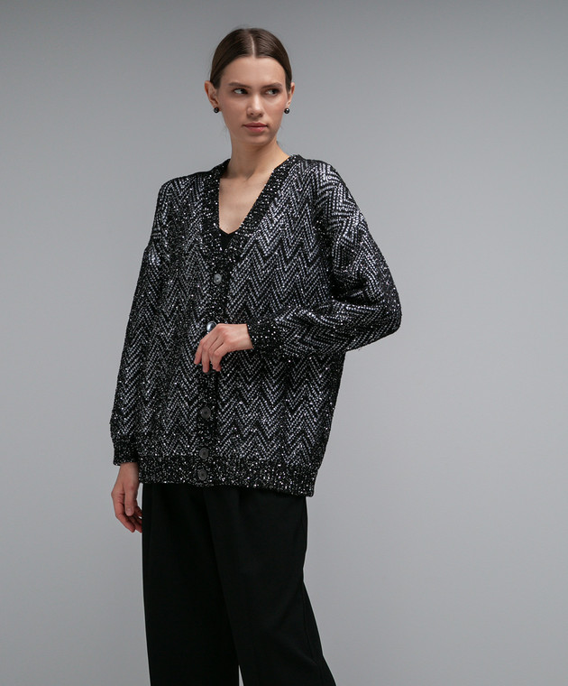 Missoni black cardigan best sale