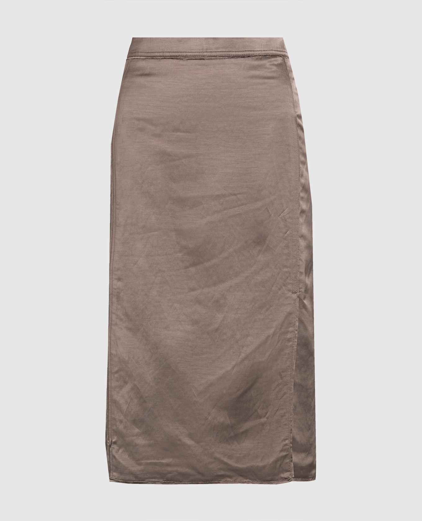 

Brown skirt with a slit Tom Ford