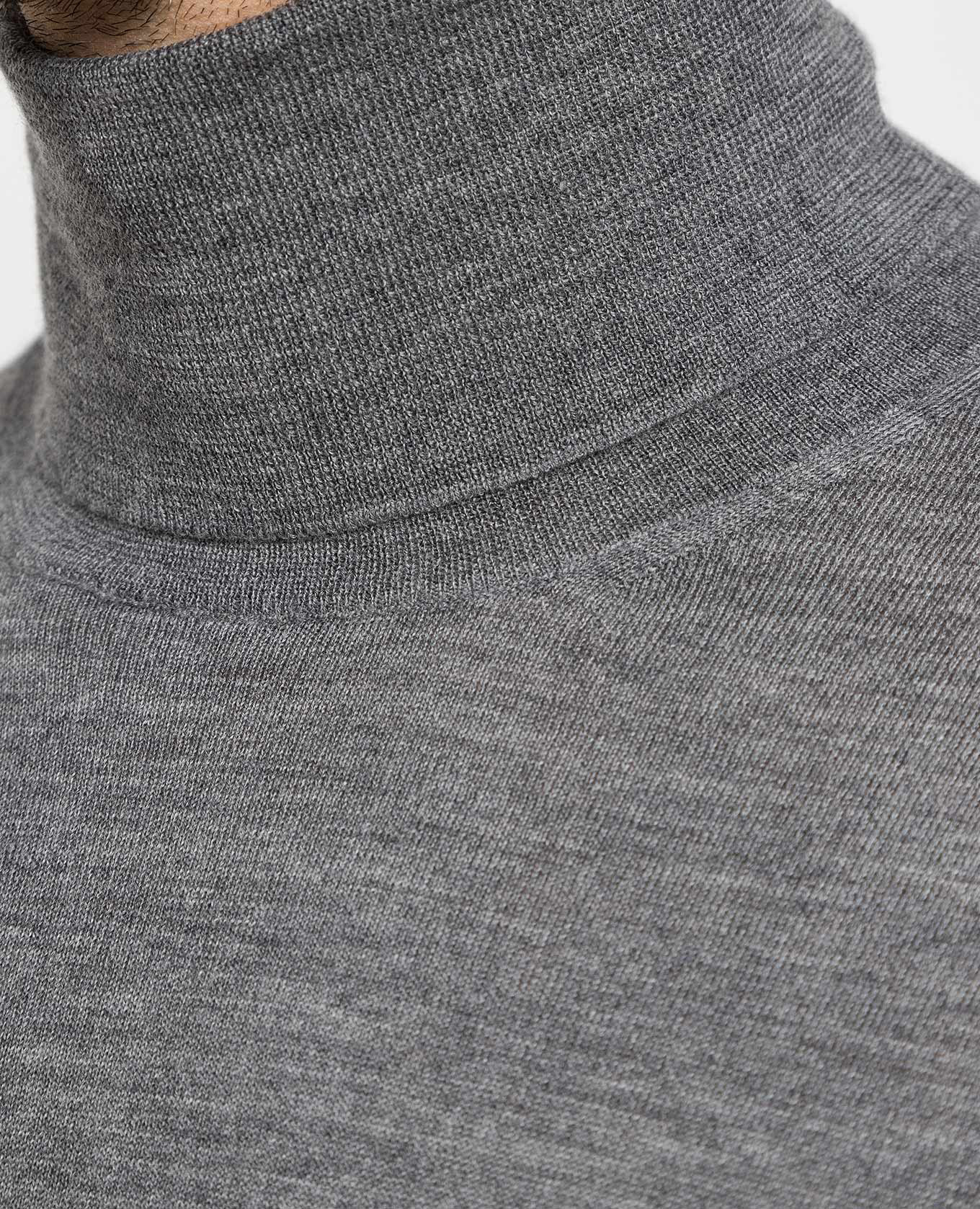 

Gray wool and cashmere golf Brunello Cucinelli, Grey