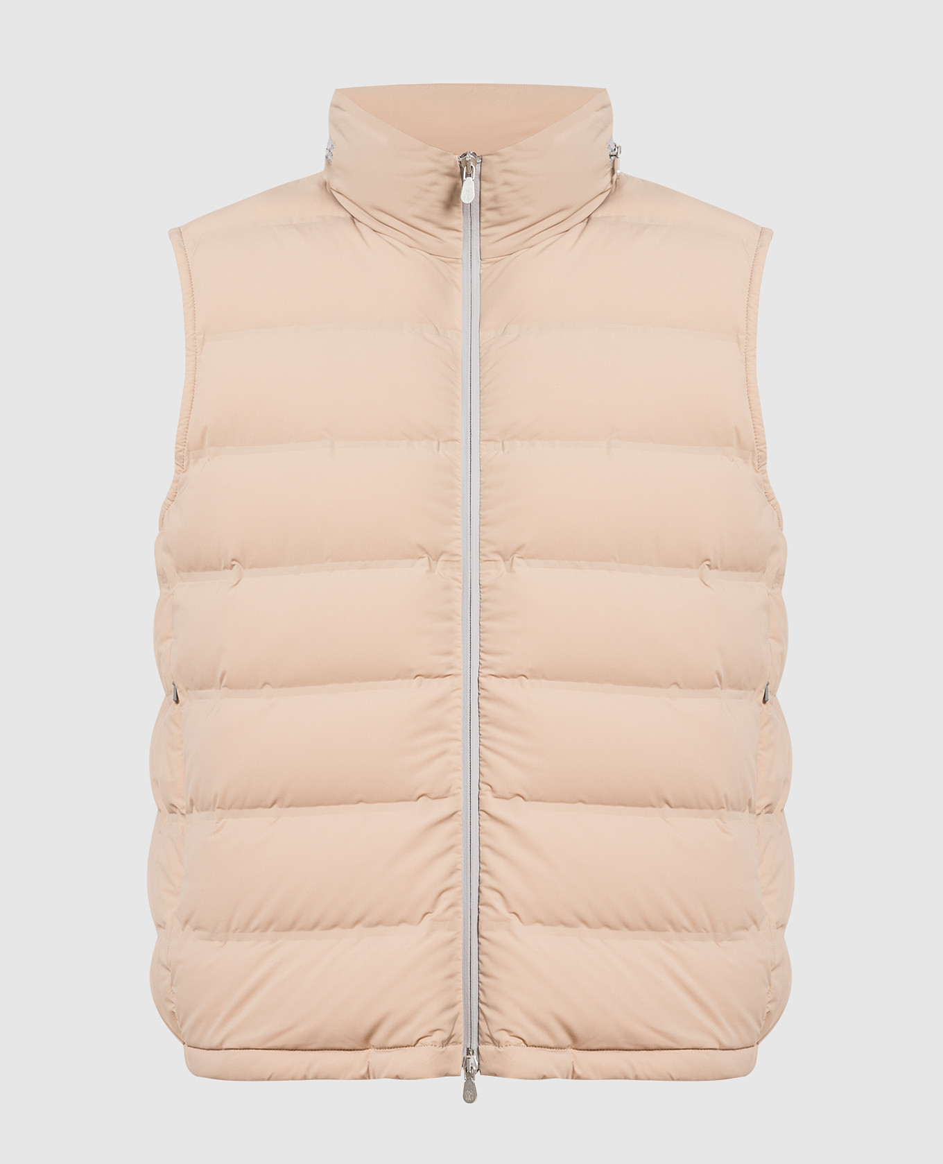 

Beige down vest Brunello Cucinelli