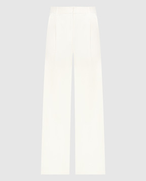Lou Lou Studio IDAI beige trousers with linen IDAI
