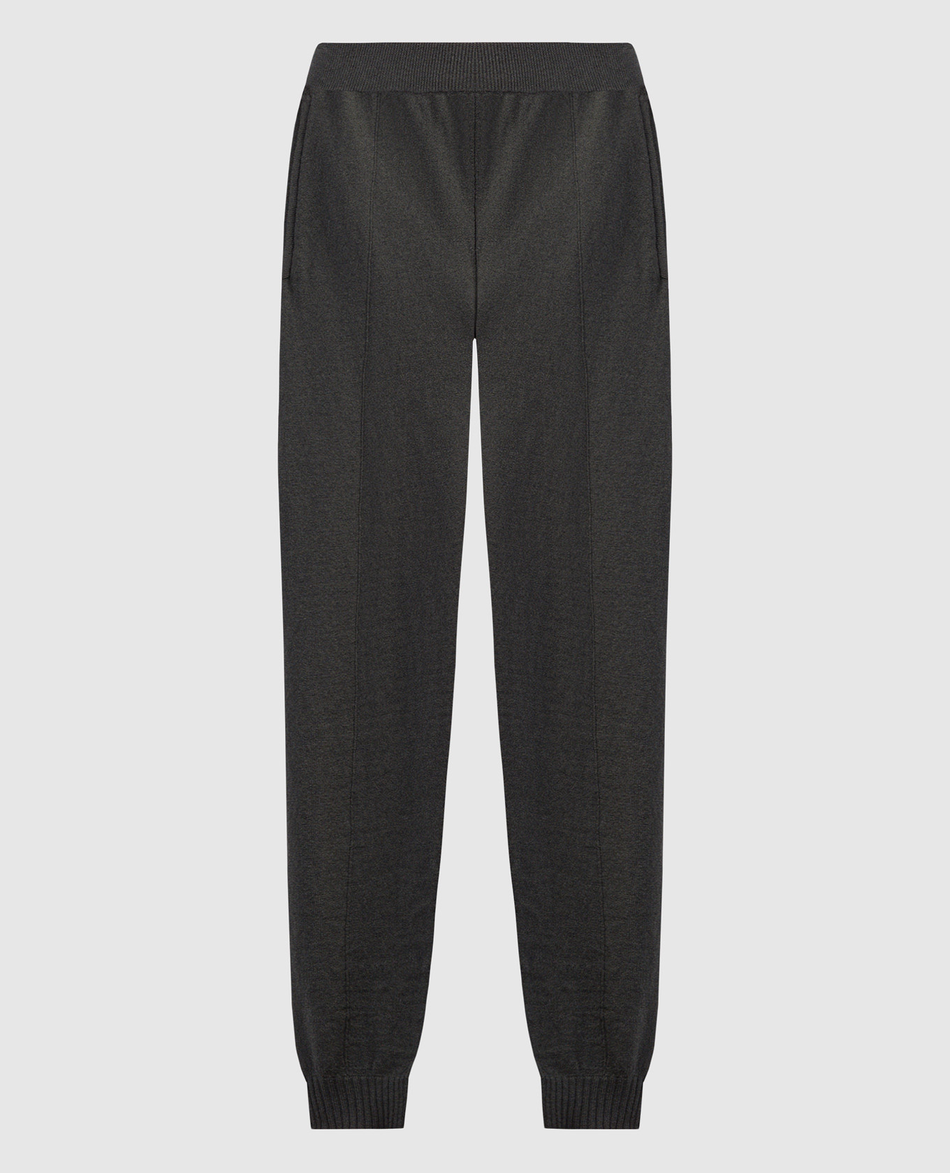 Green wool joggers ballantyne