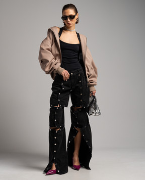 The Attico Black jeans 241WCP144D068