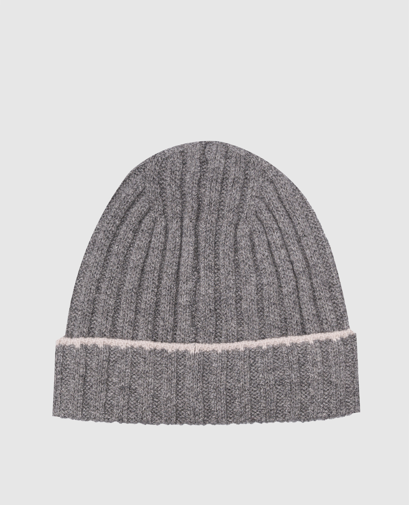 

ASHER gray cashmere hat MooRER, Серый