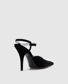 Philosophy di Lorenzo Serafini Black slingbacks A32015780
