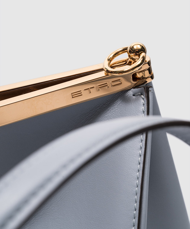 Etro - Vela blue leather bag WP1B0001AU022 - shop with Czech