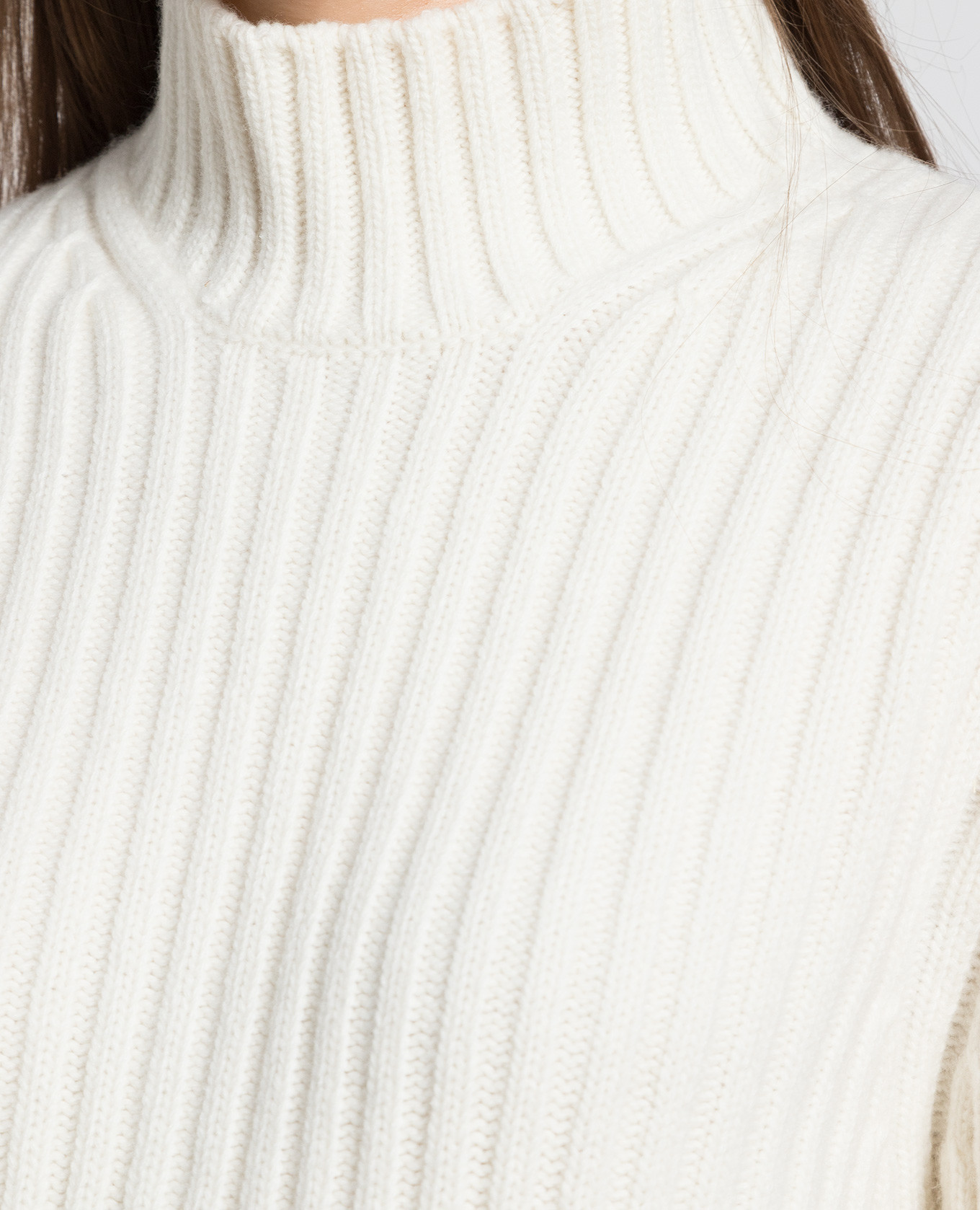 

White wool and cashmere sweater Simonetta Ravizza