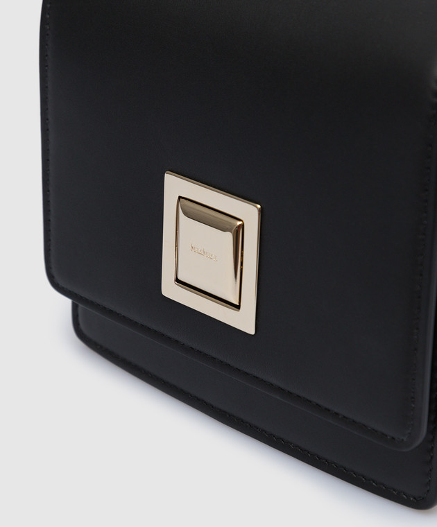 Max Mara - Borsets MM black leather shoulder bag BORSETS