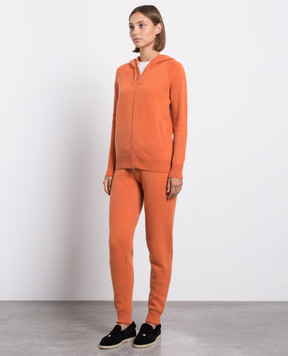 Babe Pay Pls Orange cashmere tracksuit MD9691307341PF