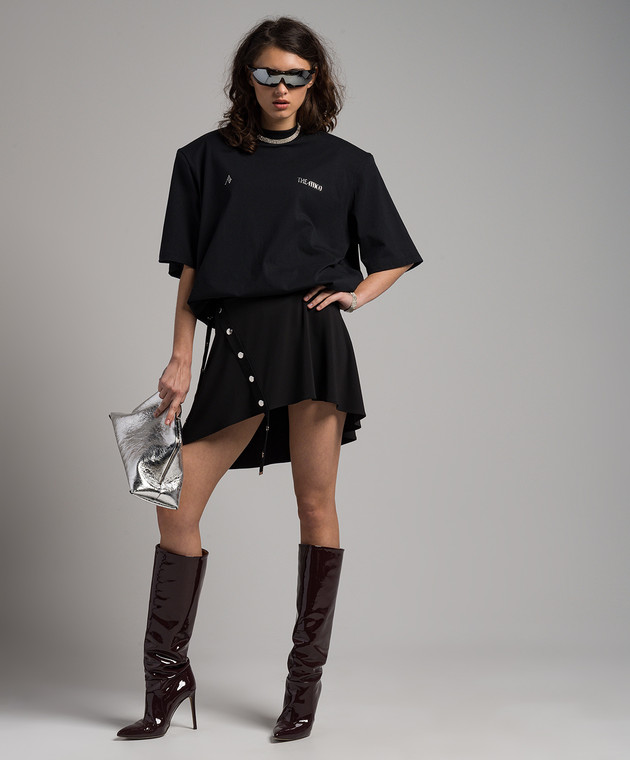 スカート THE ATTICO Woman Skirt Black 241WCS181A014 100 The Attico Outlet: Skirt woman - Black | The Attico skirt