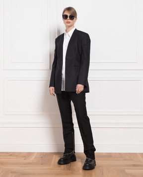 The Row Black blazer 6014W2165