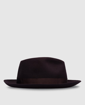 Borsalino Burgundy hat 50 grams 114665