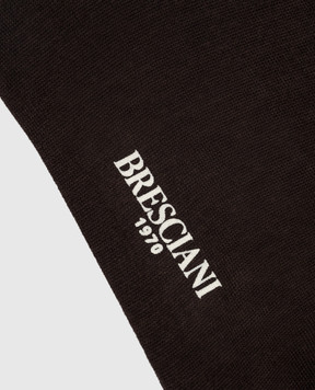 Bresciani Brown socks MC001UN0006XX