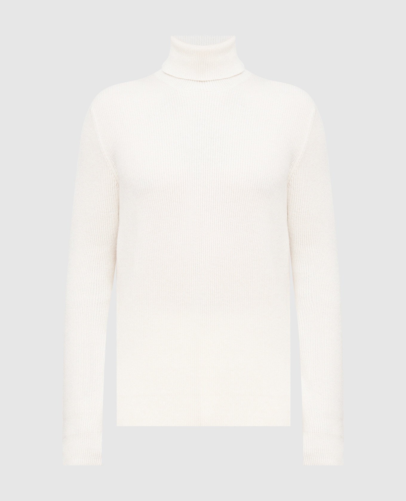 

White cashmere golf Brunello Cucinelli