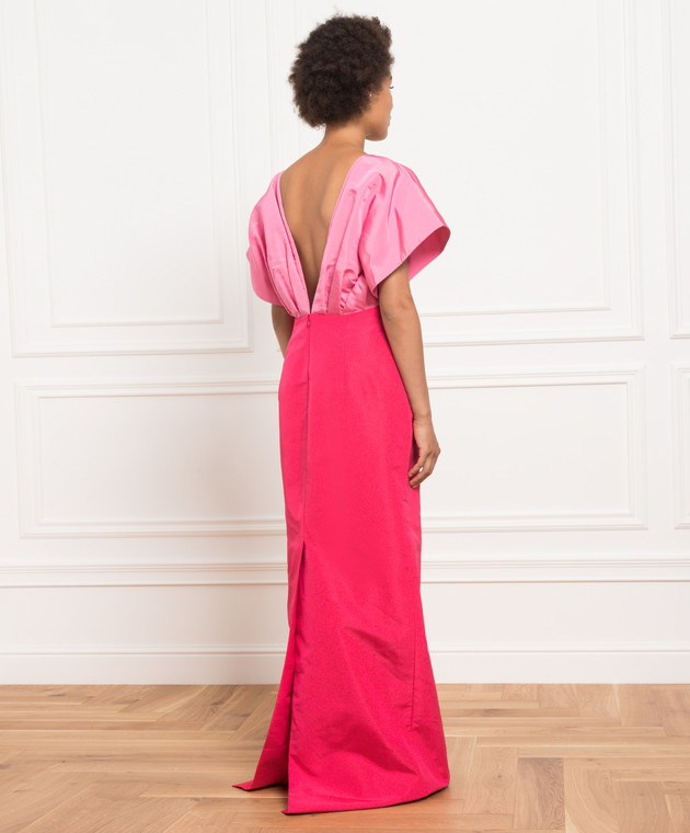 open lace back dress Early 1990s Carolina Herrera Sample Dress & Coat  Shrimpton Couture