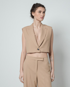 Max & Co SIBARI brown vest SIBARI