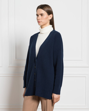 Ballantyne Blue woolen cardigan B1K3027W114