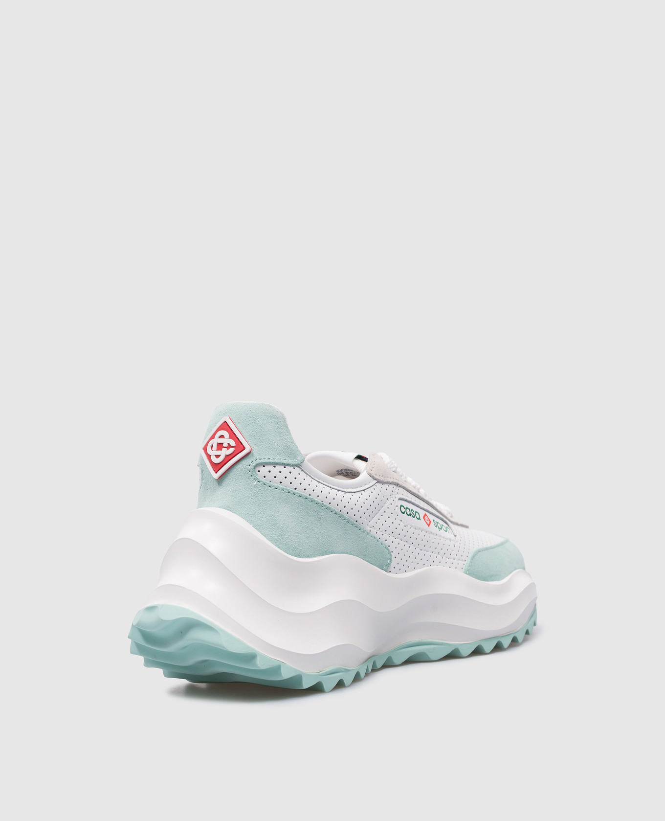 

White leather Atlantis sneakers with logo Casablanca