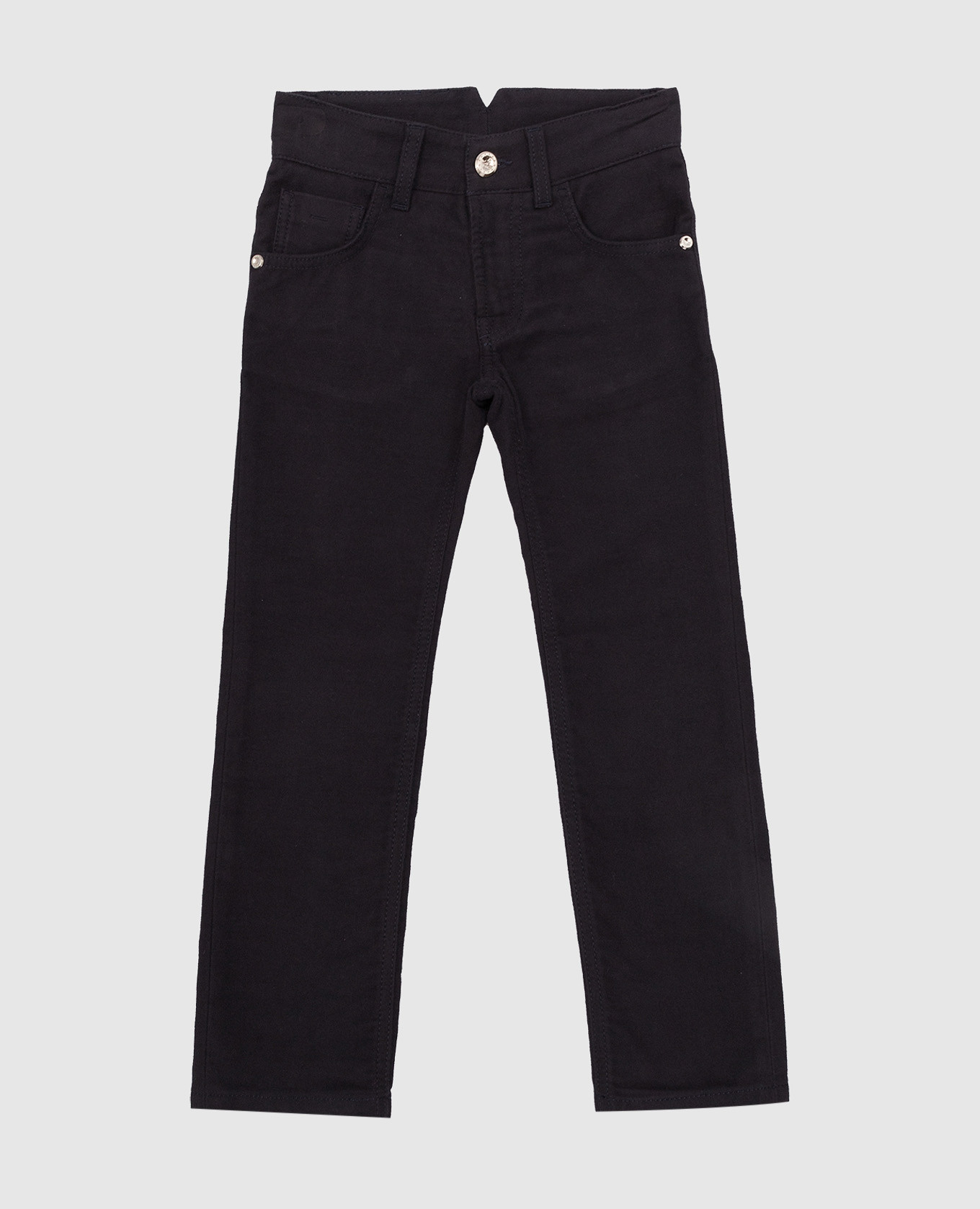 Children's dark blue trousers stefano ricci
