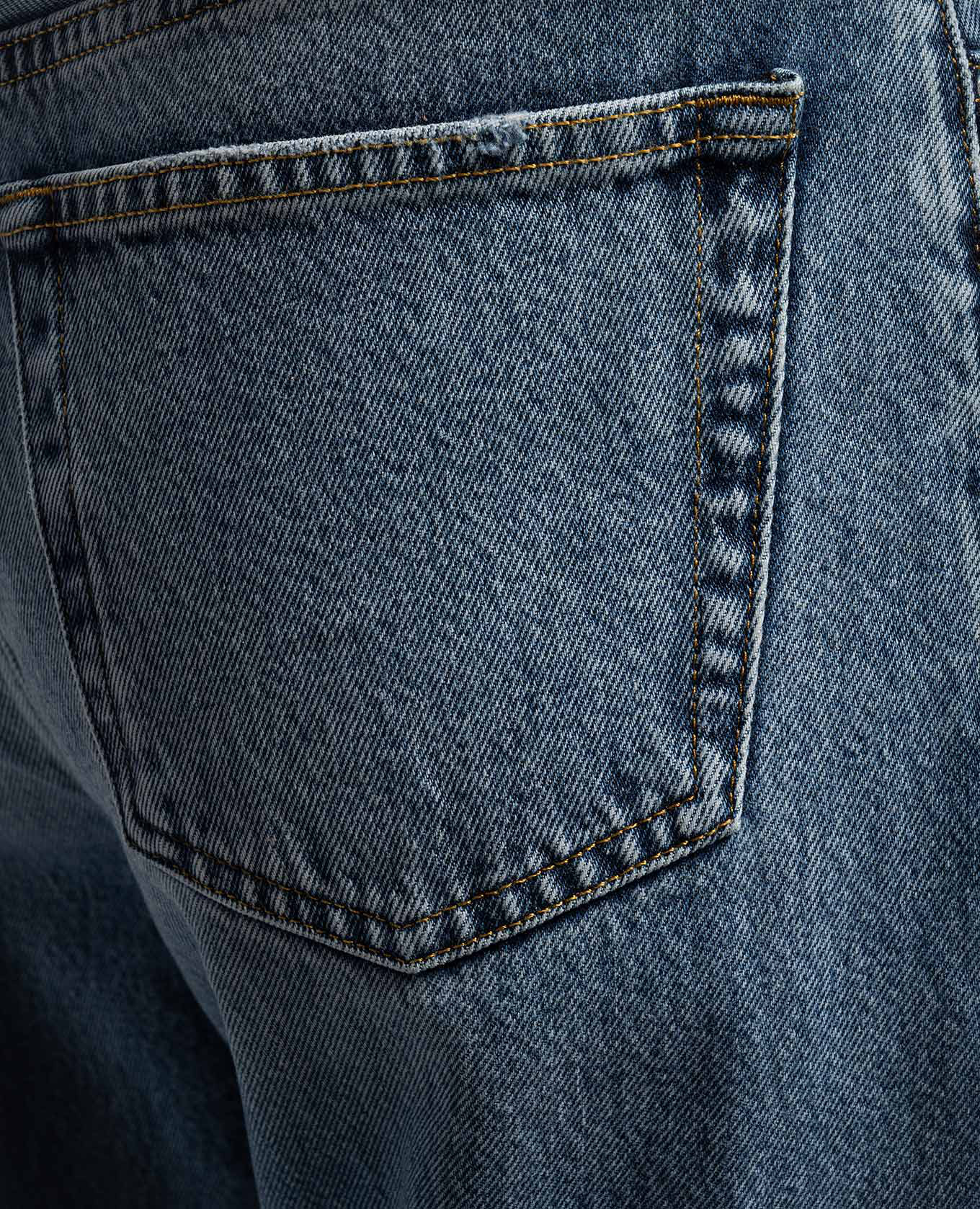 Blue distressed jeans with logo Toteme 5