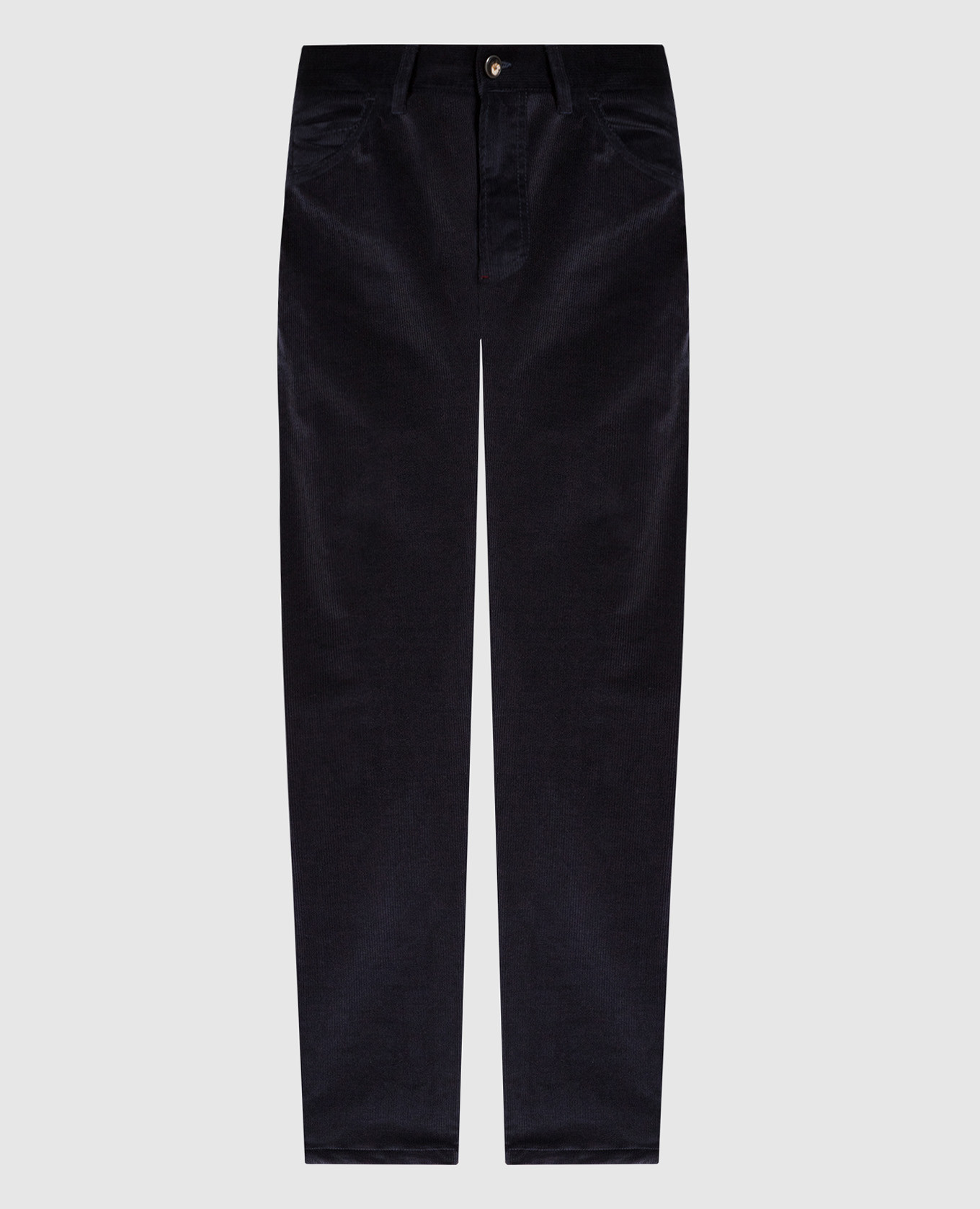 

Blue corduroy pants ISAIA