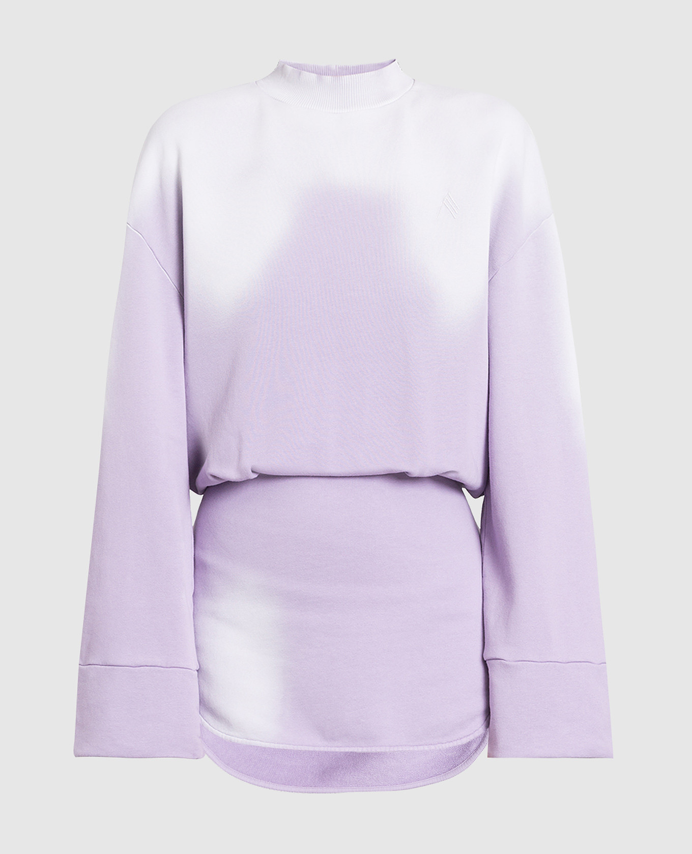 

Palmer Lilac Distressed Mini Dress The Attico, Violet